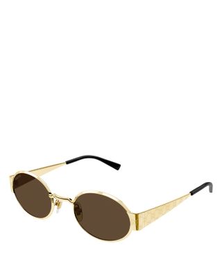 Gucci - Guccissima Oval Sunglasses, 51mm