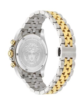 Greca Chrono Wave Chronograph Watch, 43mm