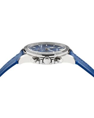 Greca Chrono Wave Chronograph Watch, 43mm