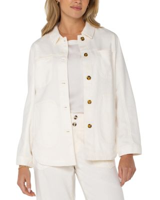 Liverpool Los Angeles - Button Front Shirt Jacket