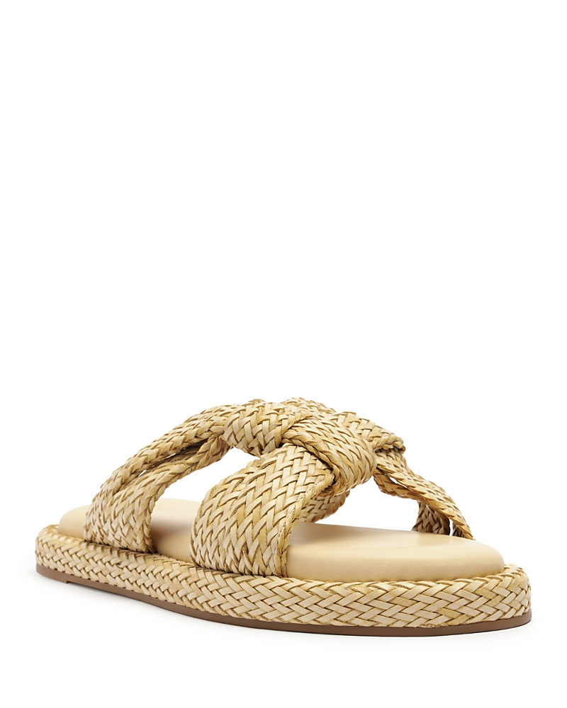 Schutz Kali Slide Sandal In Beige