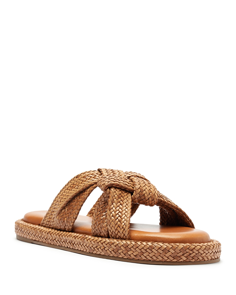 Schutz Kali Braided Sandal In Brown, Women's At Urban Outfitters In Brown