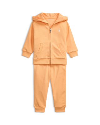 Ralph Lauren - Boys' French Terry Full Zip Hoodie & Pant Set - Baby
