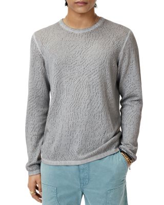 John Varvatos - Camden Mesh Stitch Crew Sweater