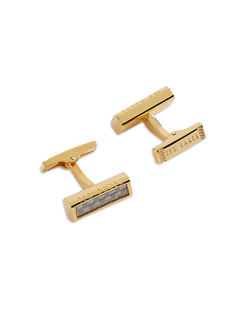 Ted Baker Carbie Cufflinks In Gold