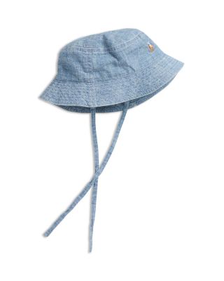 Boys' Indigo Cotton Chambray Hat - Baby