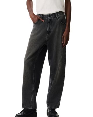 rag & bone - Authentic Rigid Baggy Jeans in Onyx Black