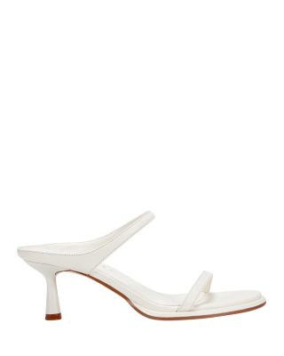 Women's Alonde Leather High Heel Slide Sandals