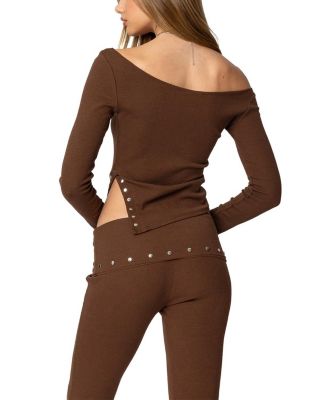 Aries Studded Asymmetric Top