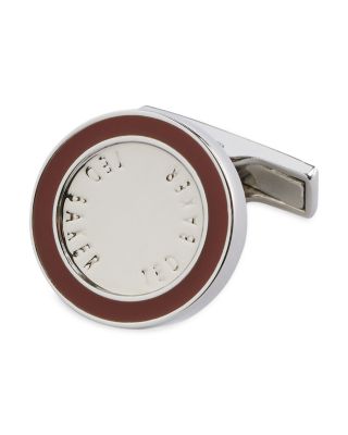 Raylan Round Branded Cufflinks