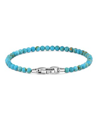 Men's Spiritual Beads Bracelet with Turquoise