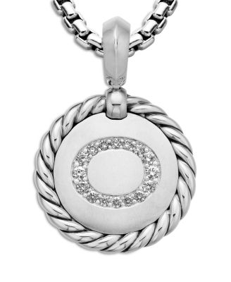 Sterling Silver Cable Collectibles Initial Charm