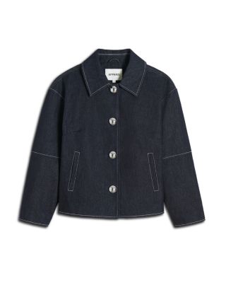 Indio Faux Leather Cropped Jacket