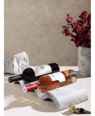 Georgia Green Onyx Wine Bottle Holder