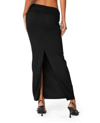 Johanna Fold Over Maxi Skirt