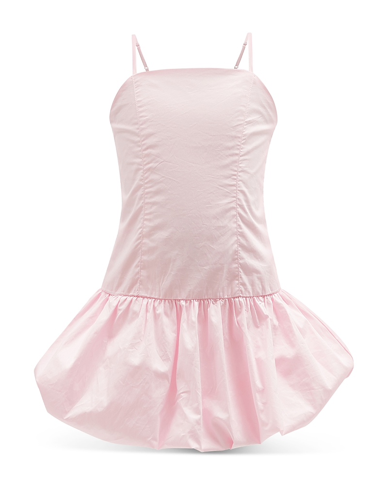 Shop Bardot Girls' June Poplin Sleeveless Dress - Little Kid, Big Kid In Bliss Pink