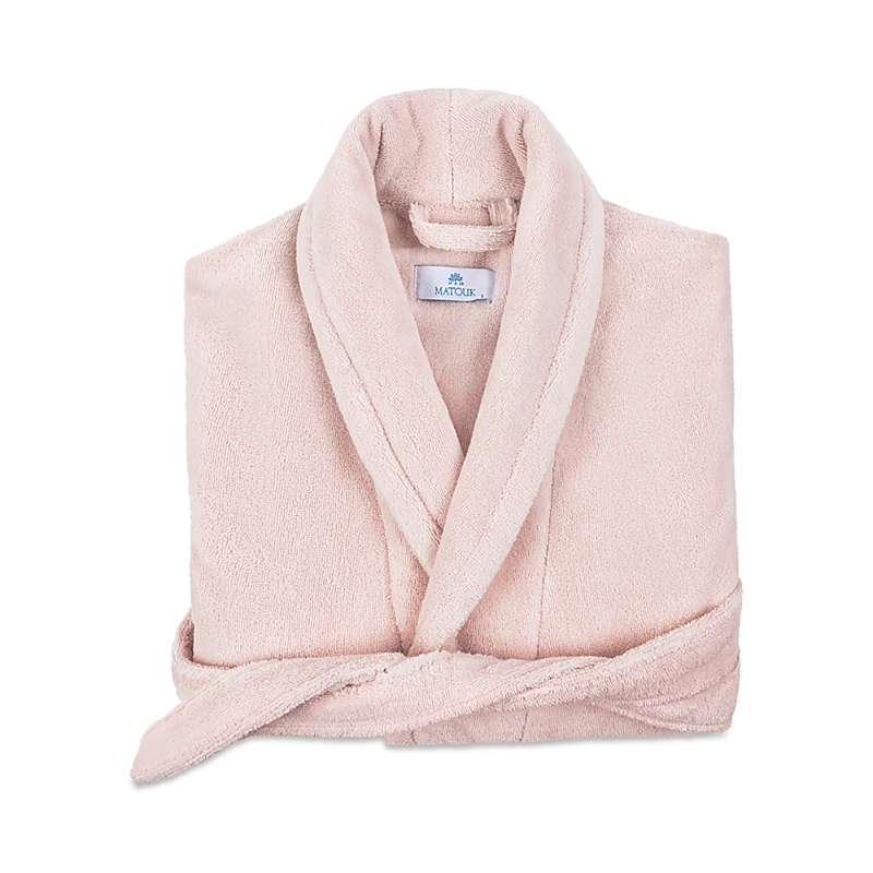 Shop Matouk Milagro Robe In Petal