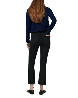 The All Day High Rise Ankle Boot Jeans in Black