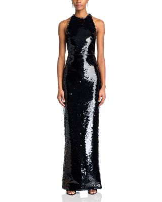 Santina Sequin Column Dress