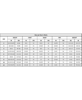 Girls' Skort with Contrast Front - Little Kid