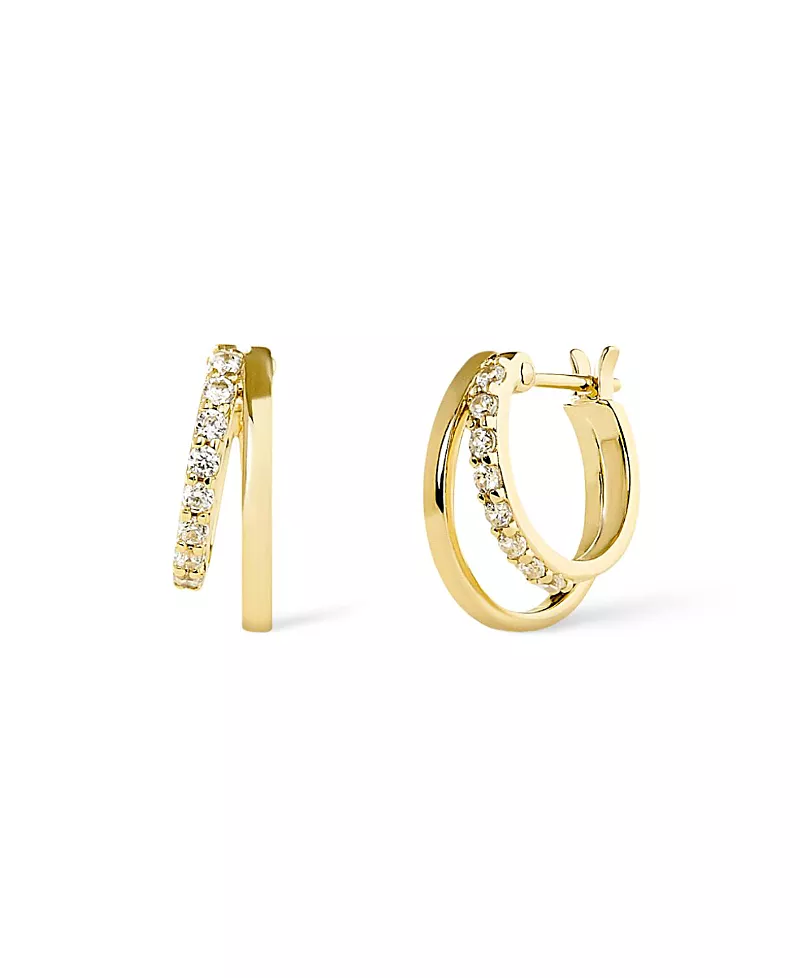 Ana Luisa Toda Double Hoop Earrings