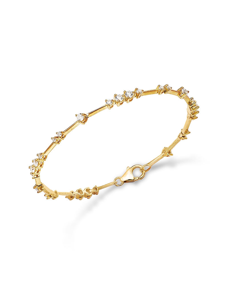 Bloomingdale's Fine Collection Diamond Bracelet In 14k Yellow Gold, 1.50 Ct. T. W. In Gold