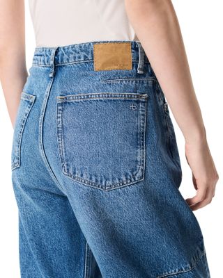 Charlie High Rise Barrel Jeans in Accord