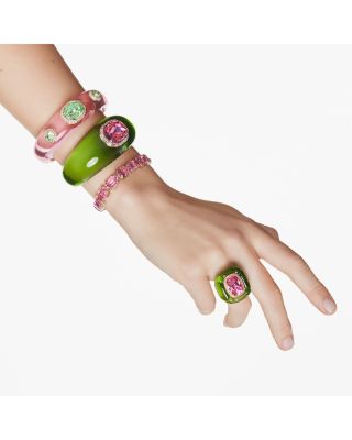 Dulcis Multicolor Crystal Cuff Bracelet