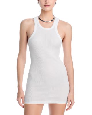 Alexander Wang - Ribbed Knit Racerback Tank Dress