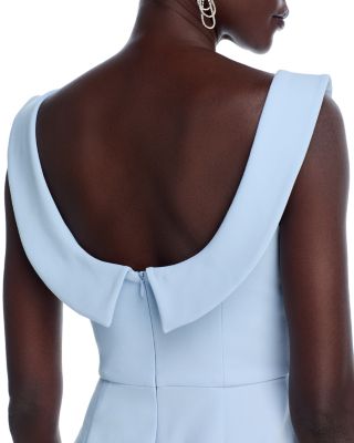 The Whisper Collar Mini Dress