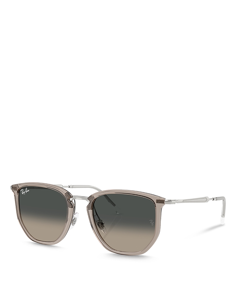 Ray Ban Ray-ban Round Sunglasses, 50mm In Transparent