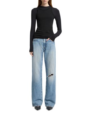 Tess High Rise Trouser Jeans in Arizona