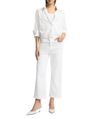 Cropped Alexa High Rise Jeans in Soleil