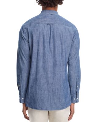 Tamworth Chambray Cotton Stretch Sport Shirt