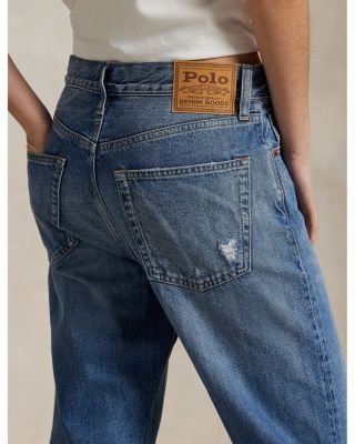 High Rise Relaxed Straight Jeans