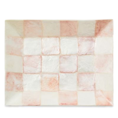 Rosy Checks Capiz Soap Dish