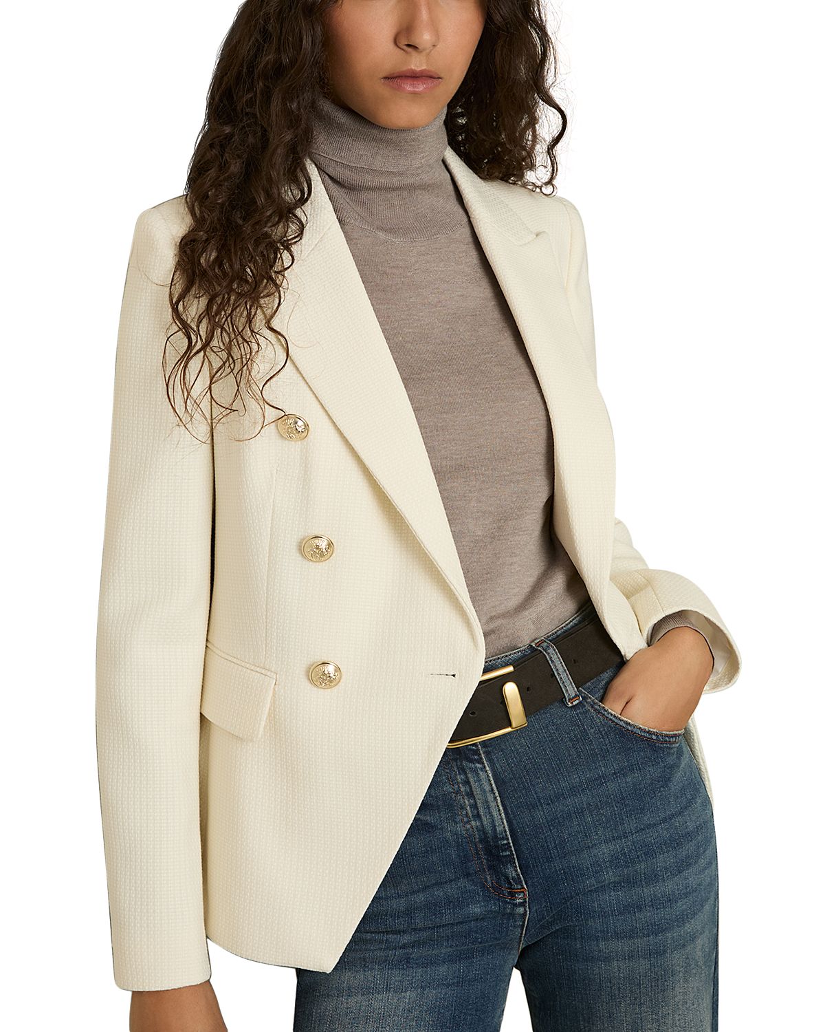 Reiss Tally Double Breasted Jacket