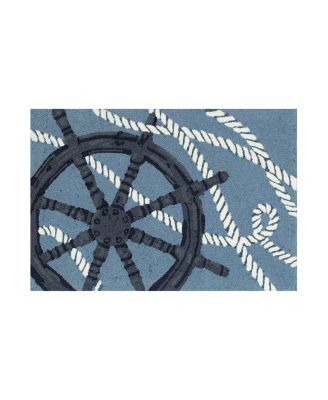 Liora Manne Frontporch Captain's Wheel Area Rug, 2' x 3'