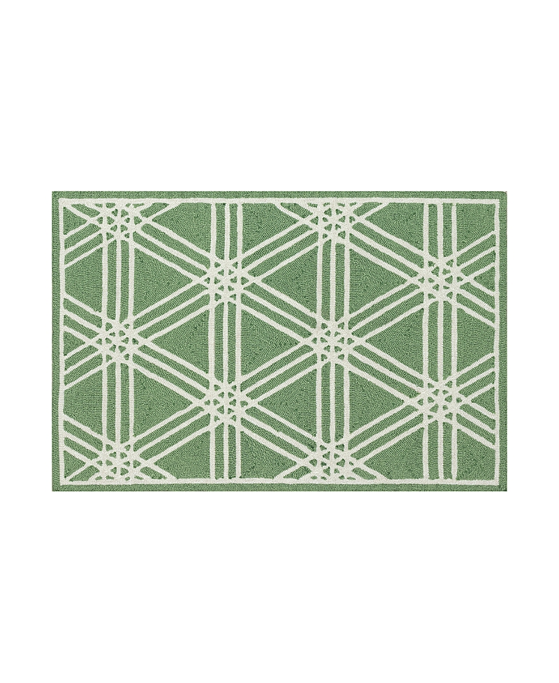 Liora Manne Capri Hex Area Rug, 2' X 3' In Green