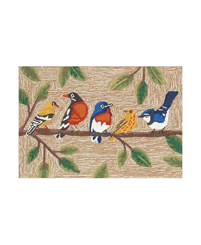 Liora Manne Frontporch Birds On A Branch Area Rug, 1'8 x 2'6