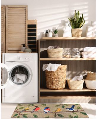 Liora Manne Frontporch Birds On A Branch Runner Area Rug, 2' x 5'