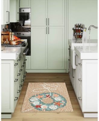 Liora Manne Frontporch Joyous Wreath Area Rug, 2' x 3'