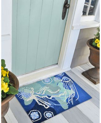 Liora Manne Capri Jelly Fish Area Rug, 1'8" x 2'6"