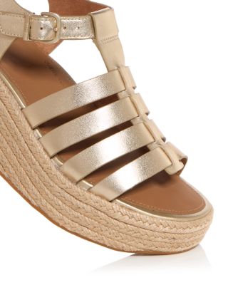 Women&#39;s Fisherman Espadrille Wedge Sandals