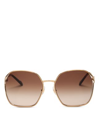 Geometric Sunglasses, 60mm