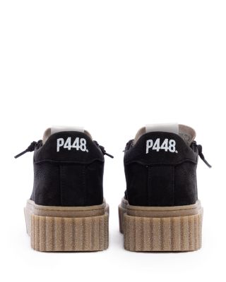 Women&#39;s Creeper Lace Up Platform Sneakers