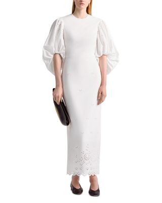 Altuzarra - Danielle Eyelet Balloon Sleeve Dress