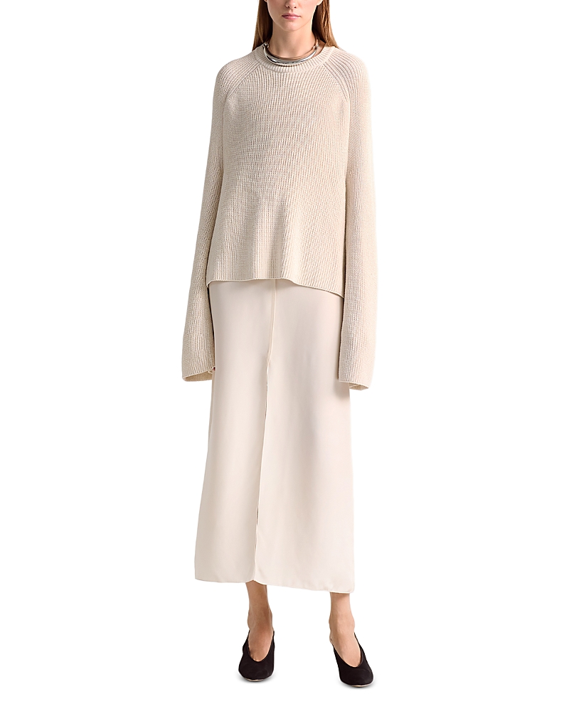 Altuzarra Lottie Crewneck Sweater In Ivory