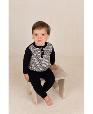 Boys' Diamond Jacquard Knit Set - Baby, Little Kid