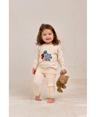 Girls' Multi Floral Knit Set - Baby, Little Kid
